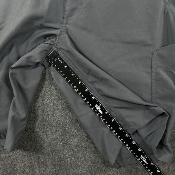 Coca Cola Work Shorts Men's 36RG Gray Cargo Coke Employee Cintas - Picture 6 of 10